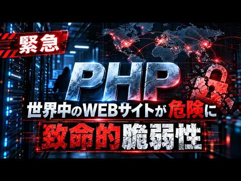 【速報】世界中のWEBサイトが危険に— PHPの「致命的な脆弱性」とは何か？