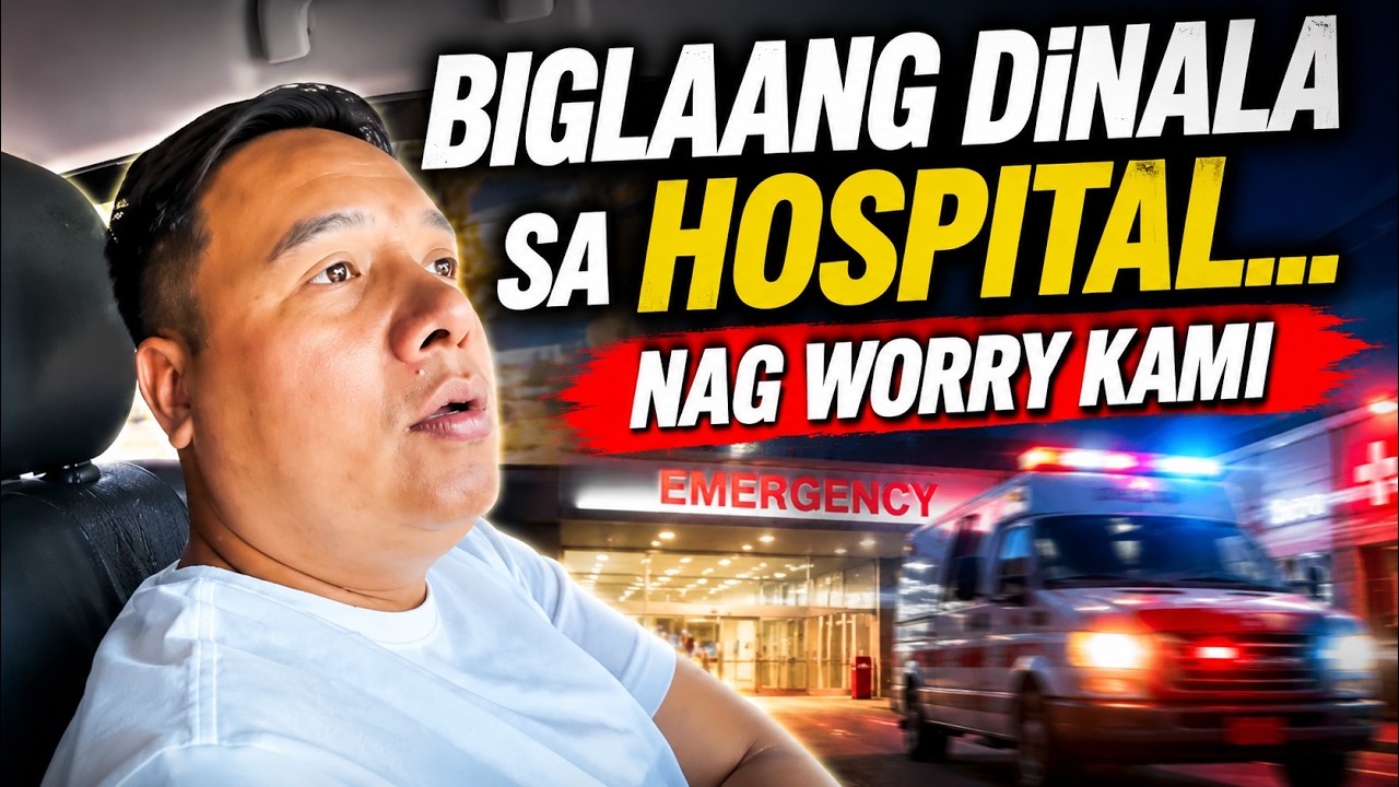 BIGLAANG DİNALA SA HOSPITAL…NAG WORRY KAMI