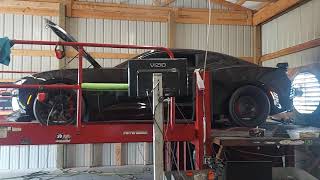 18 camaro ss on dyno. FBO an e85 tune.