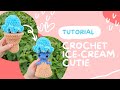 The Mini Ice Cream Cutie No Sew Crochet Tutorial Cute Crochet Pattern Free Amigurumi Pattern 