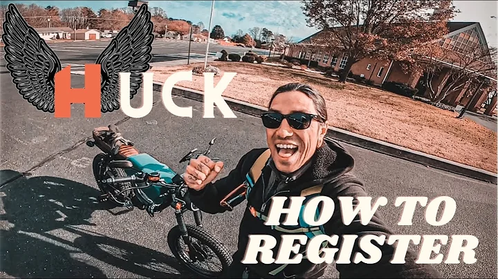 HUCK Cycles | How to Register Your Electric Motorb...