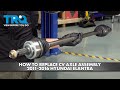 How to Replace CV Axle Assembly 2011-2016 Hyundai Elantra