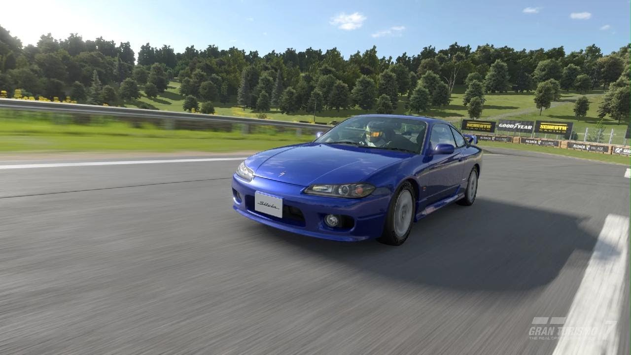 GT7 Drift Alsace nissan silvia spec-R