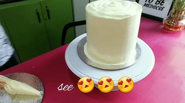 Whipped cream sharp edges.. made easy