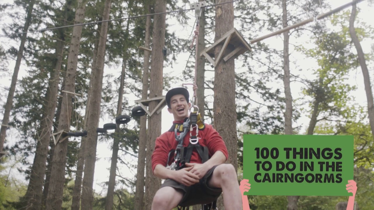 31 Master The Treetops VisitCairngorms Treezone Aviemore and Landmark