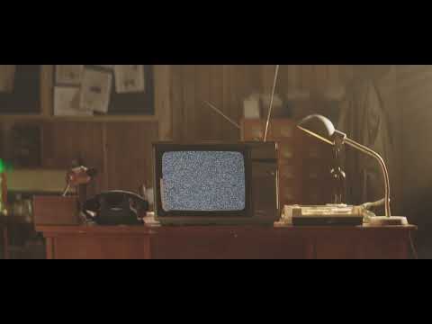 4K Analog Television | Retro Tv | Office | Old | Free Stock Video Footage [ No Copyright ]