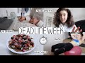 WEEKLY VLOG | COURSEWORK DEADLINE, DANCING &amp; MAKING PANCAKES