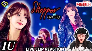 IU 'Shopper' Live Clip (2024 IU H.E.R. WORLD TOUR CONCERT IN SEOUL) ARMYMOO Reacts For First Time!