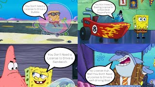 Similar Scenes In Spongebob 