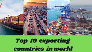 Top 10 exporter country in the world 2023 | total imports