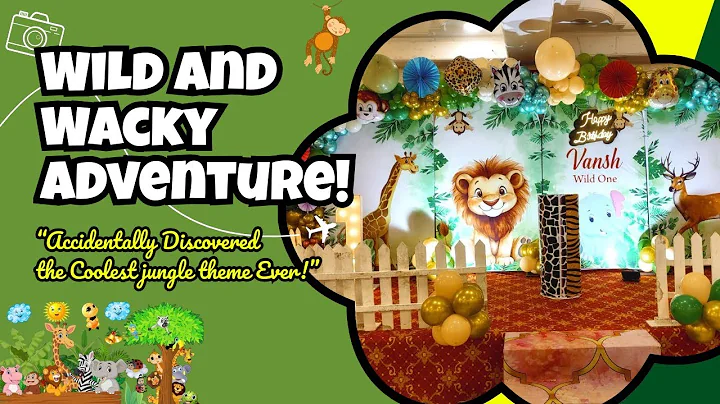Latest Jungle Theme Birthday Decorations 2025 || Safari Decoration for Birthday||Jungle decor#haplun