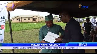 Edo State Development and Property Corporation Heads over Site to Developers