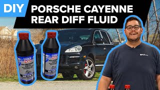 Porsche Cayenne Rear Differential Fluid Replacement DIY (2003-2010 Porsche 955 & 957 Cayenne)