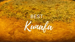 How to make the BEST Kunafa | Eid Special Kunafah Recipe | Cream Cheese Kunafa | كنافة‎‎ | കുനാഫ