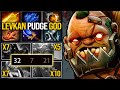 OMG 32KILLS!!! LEVKAN PUDGE ABSOLUTELY HAS NO MERCY | TANKY MODE 7.28 | Pudge Official