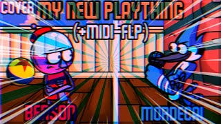 [FNF] - MY NEW PLAYTHING | Toys Madness Friday | But Benson and Mordecai sing it (+MIDI-FLP-FLM)