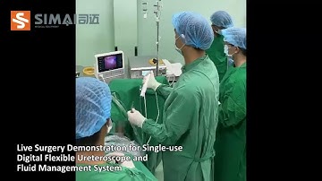 SIMAI Single-use Digital Flexible Ureteroscope and Fluid Management System