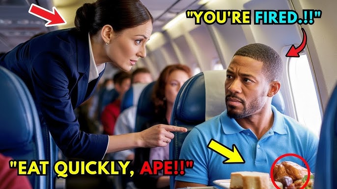 Flight Attendant Served Spoiled Food to a Black Man — 5 Minutes Later, the Airline Was in Chaos - YouTube