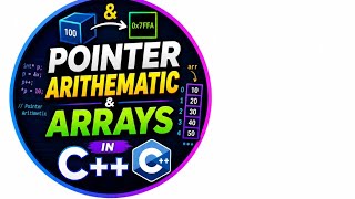 Pointer Arithmetic & Arrays in C++ | Beginner Friendly Explained...#C++#Pointer Arithmetic #Arrays