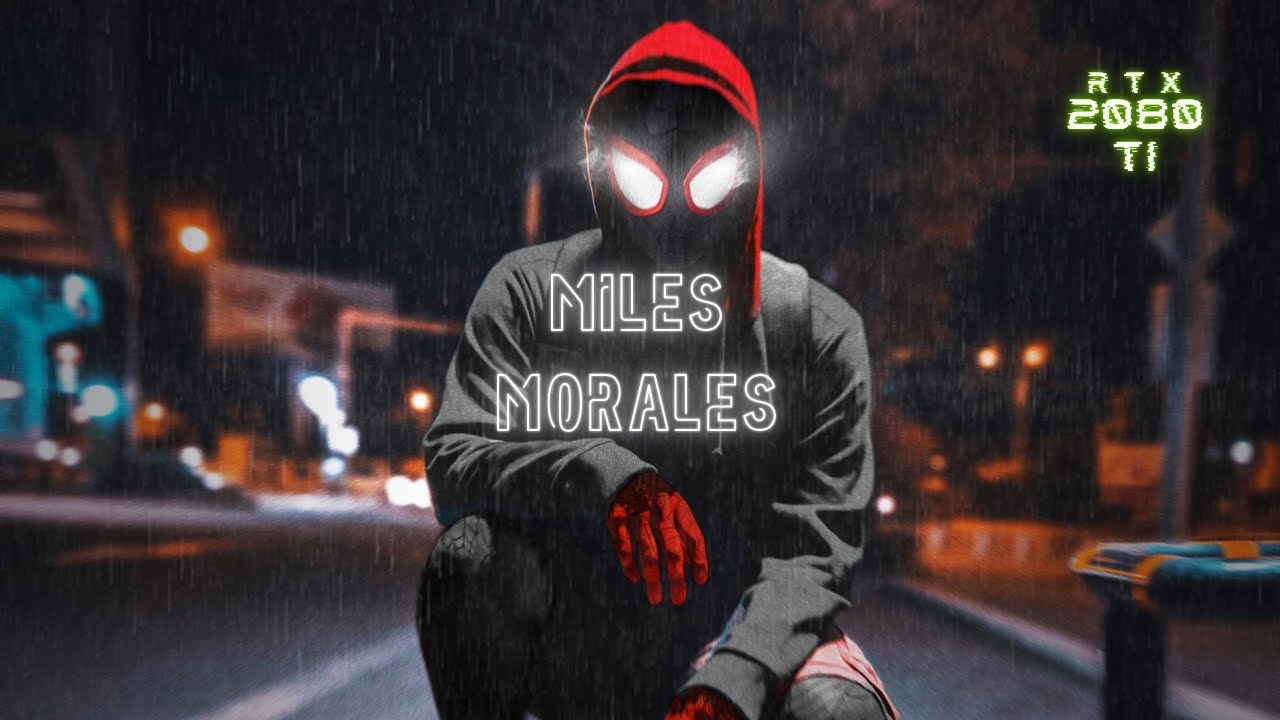 Miles Morales Bridge Scene.