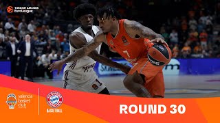 Valencia Basket-FC Bayern Munich | Round 30 Highlights | 2023-24 Turkish Airlines EuroLeague