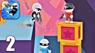 JOHNNY TRIGGER - Walkthrough Gameplay - PART 2 (iOS Android)Levels 20-32