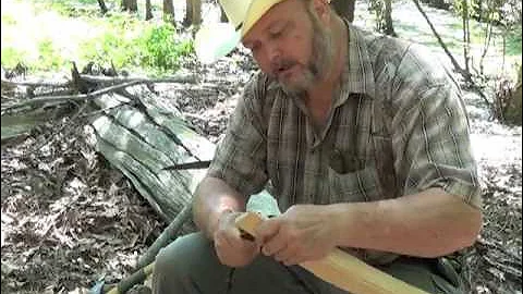 Carving a Axe Handle in the Bush PT 2
