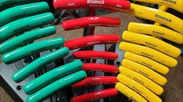 Bondhus USA T-Handle Straight Tip, Short Stem Hex/Torx Wrench Sets Review