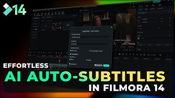 How to Use Filmora 14’s AI for Auto Subtitle Generation