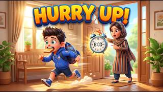 TIME FOR SCHOOL! | Speak English Easily | Everyday Mom & Child Conversations
