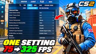 Best CS2 Settings for 1% Lows & Visibility – Took Me From 75 to 325 FPS