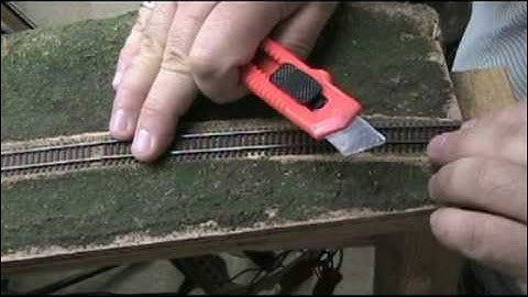 Model Railroad VLog: Fixing an approach to a liftout Bridge - Part 1