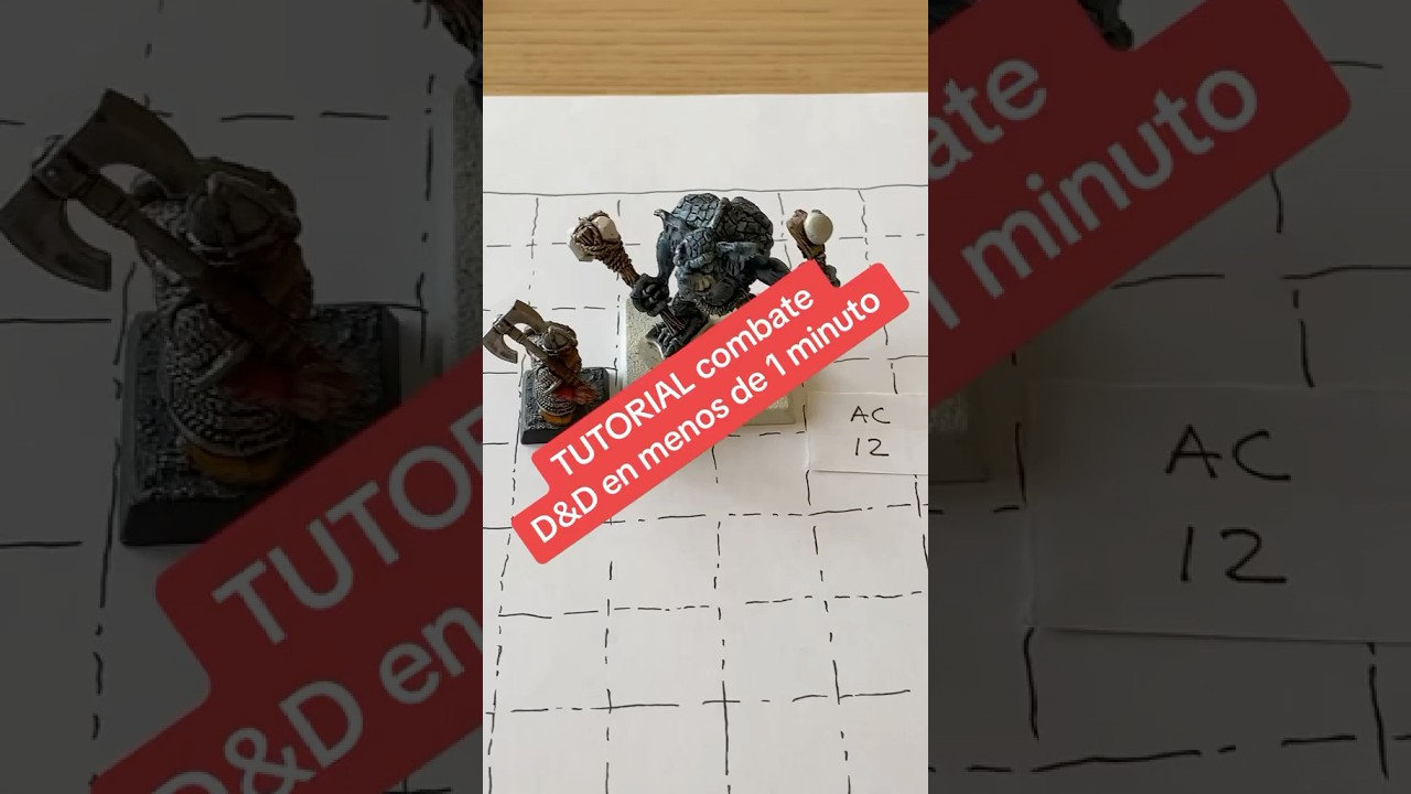 Combate de DnD en menos de un minuto 