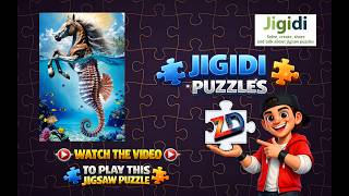 Jigidi Jigsaw Puzzles - A Seahorse Hybrid - (By Zro Dfects) Play This Jigsaw Puzzle Online Today