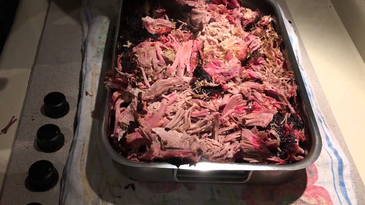 PULLED PORK Best Cooking!!! ITALIANO on the weber kettle - YouTube
