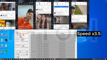 Tool to feed a large number of Facebook accounts|K-Emulator Active Accounts #tools #facebook #mmo