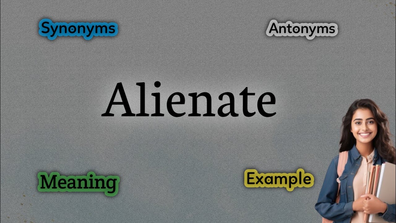 Alienate Meaning || Alienate Pronunciation || ˈeɪ.li.ə.neɪt - YouTube
