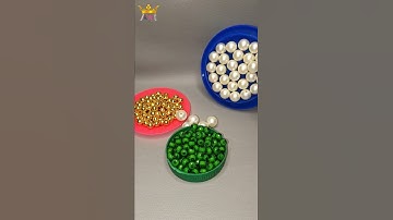 Satisfying Colorful Beads Sorting Asmr #satisfying #asmr #reversebeads