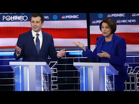 Buttigieg and Klobuchar go round for round in Las Vegas debate