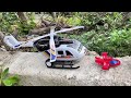 It was a great find to have so many colorful model supercars scattered around the garden