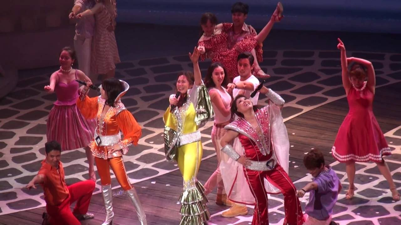 2016.9.24 뮤지컬 맘마미아 춘천공연 밤공 커튼콜 - 박지연 신영숙 홍지민 전수경 남경주 이현우 호산 유승엽 심건우