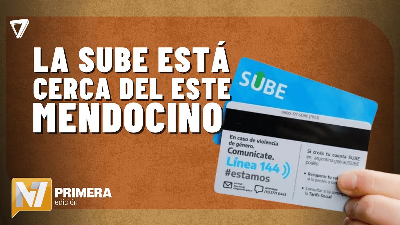 La Zona Este de Mendoza cada vez más CERCA de IMPLEMENTAR el sistema SUBE