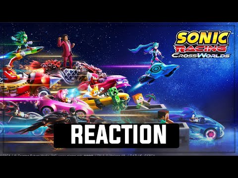 GUEST REVEALS! Sonic Racing CrossWorlds Game Awards Reaction