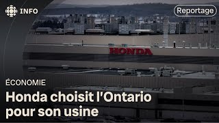 Honda installera son mégacomplexe en Ontario