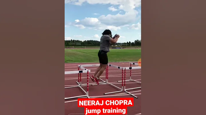 NEERAJ CHOPRA jump training #shorts #Olympics