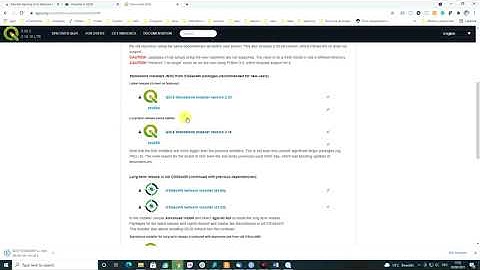 QGIS version update for the video cources