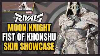 Moon Knight Fist of Khonshu Skin Showcase | All Animations & Gameplay | Marvel Rivals Season 9.5 EA