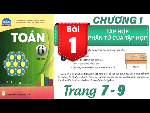 Video Toán 6 chân trời sáng tạo chương 1 bài 1 |Tập hợp phần tử của tập hợp - youtube