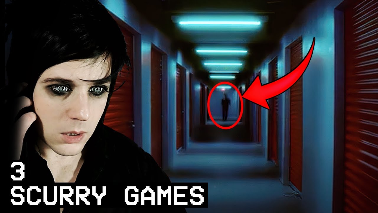 HAUNTED STORAGE LOCKER KIDNAPPING?! 3 Scurry Games YouTube