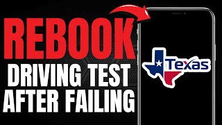 How to REBOOK Driving Test EASILY After Failing Online in Texas (EASY GUIDE) [2024]